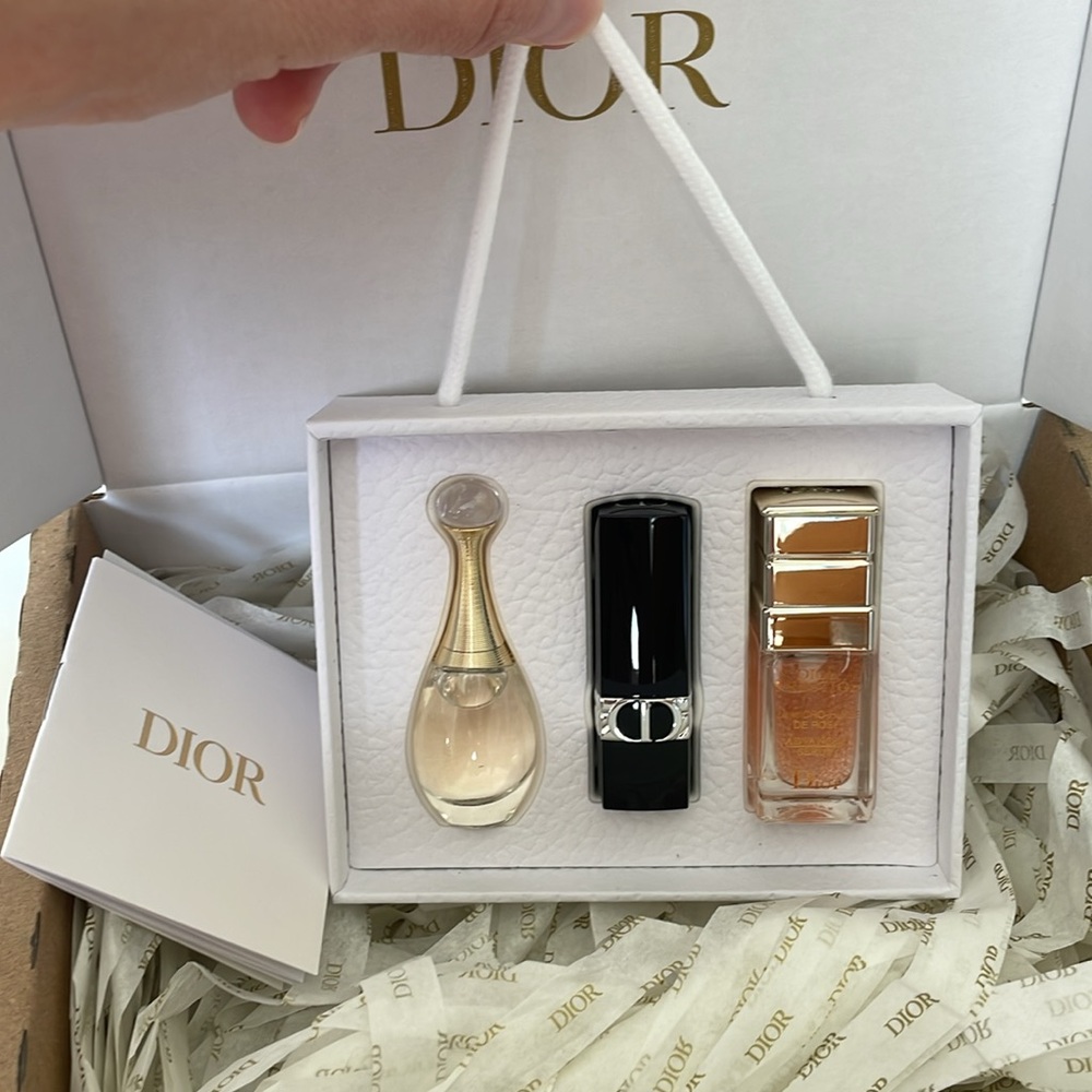 Dior luxury travel set
